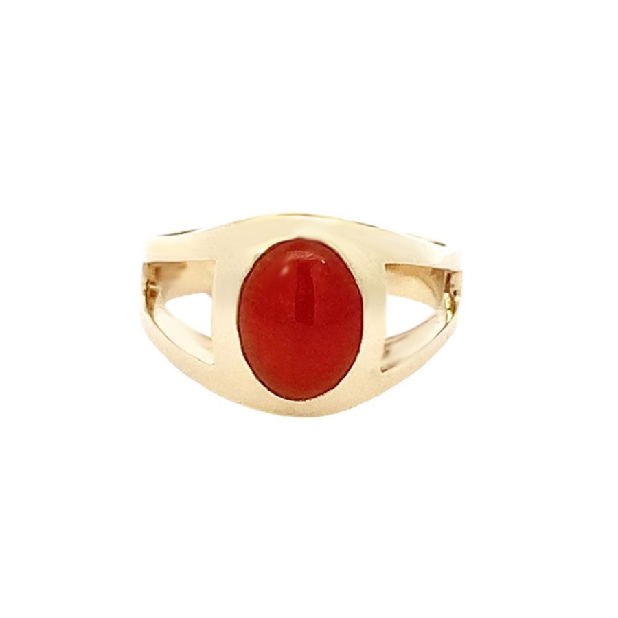 Jewelry ESTATE JEWELRY | Vintage Carnelian Ring