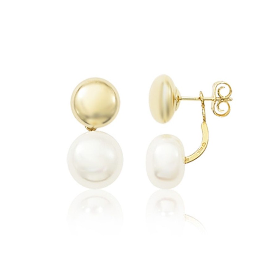 Jewelry CARLA (u0026 NANCY B) | Ball Studs With Pearl Jacket