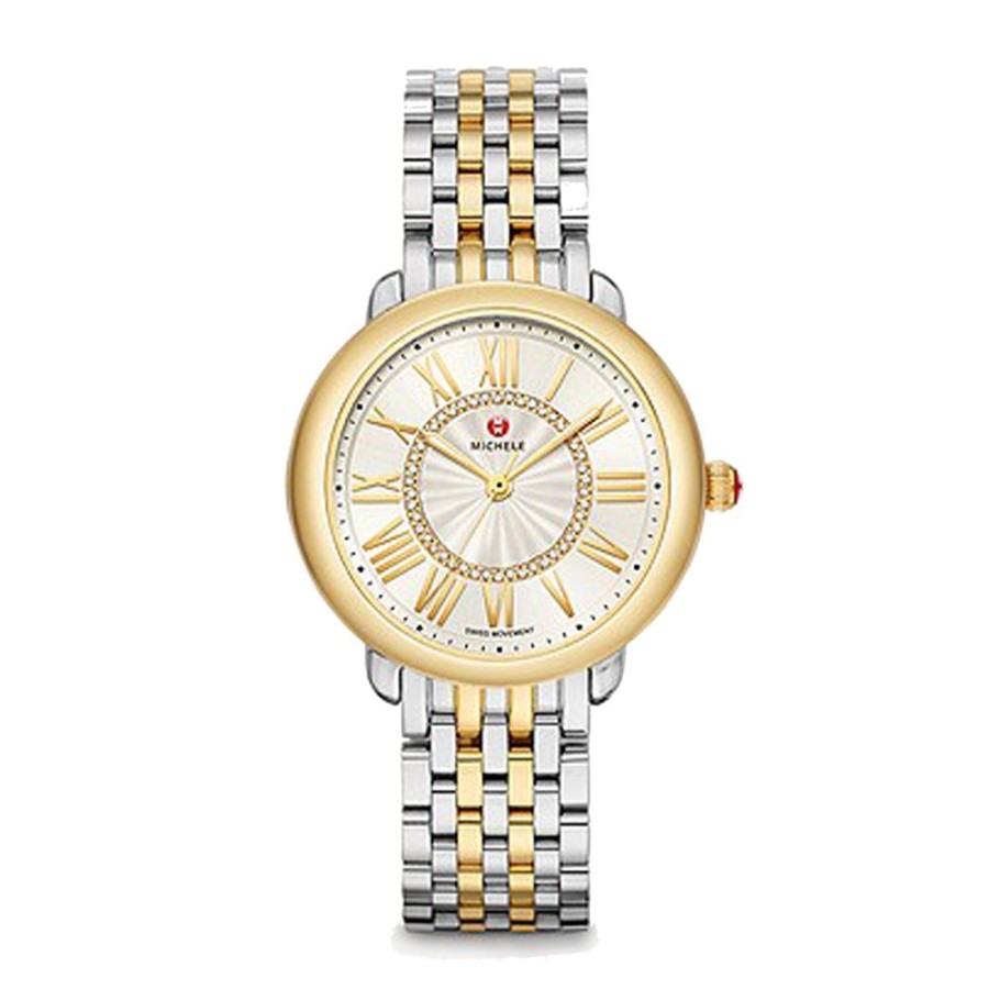 Jewelry MICHELE WATCHES | 2-Tone Michele Serein Mid Watch