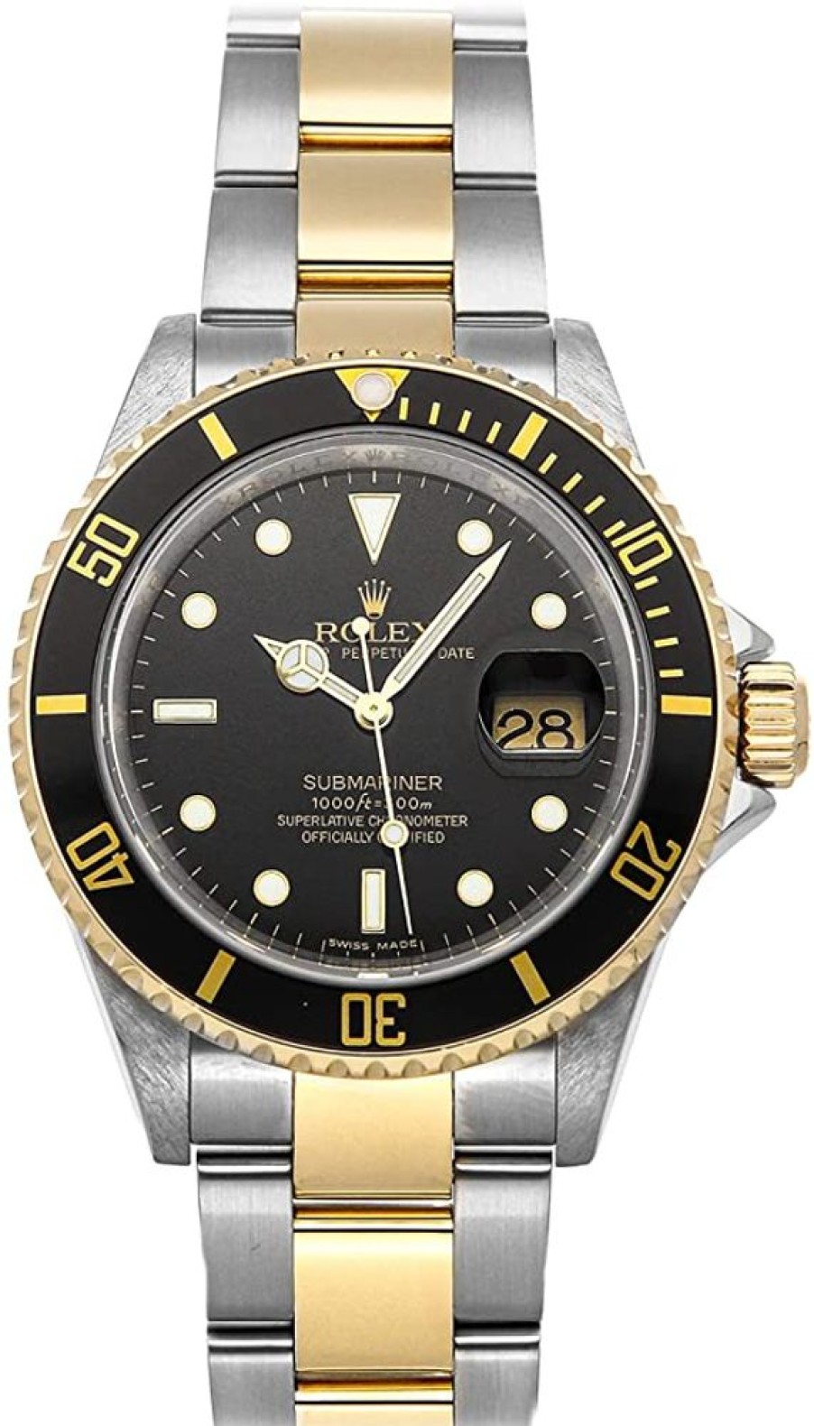 Jewelry ESTATE JEWELRY | Steel/18Ky Gold Rolex Submarin