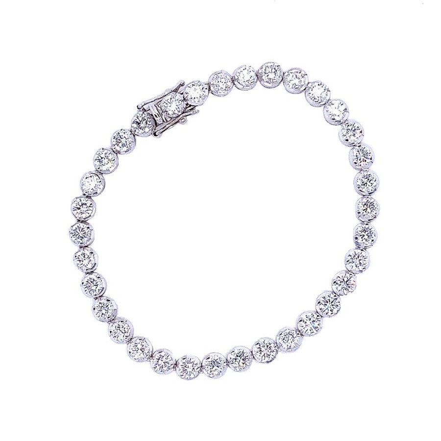 Jewelry ESTATE JEWELRY | Vintage 8Ct Tennis Bracelet