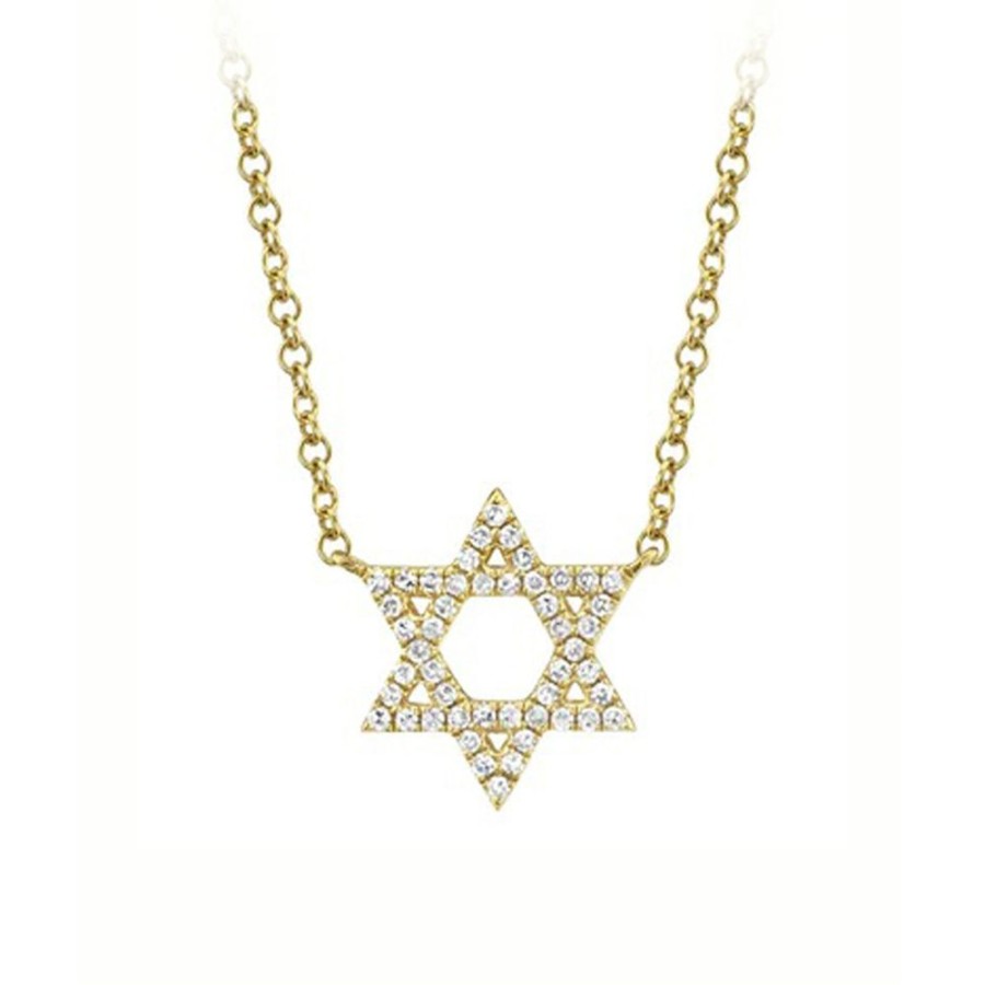 Jewelry SHY CREATION | 14Ky Star Of David Necklace