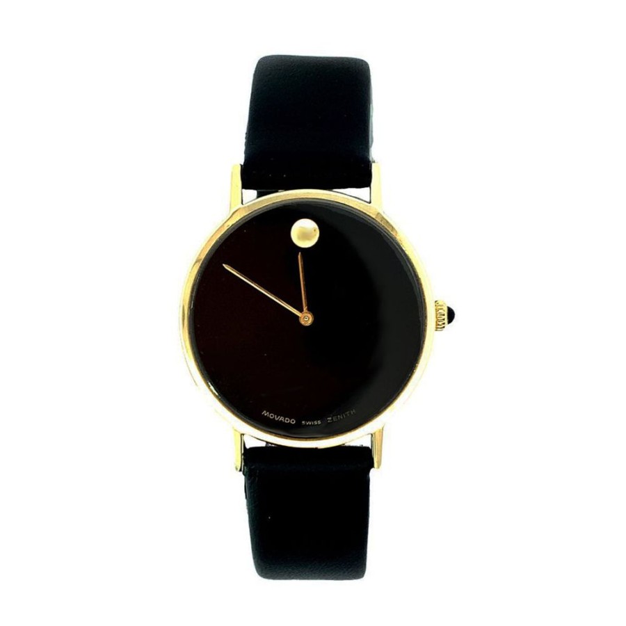 Jewelry ESTATE JEWELRY | 14Ky Gents Vintage Movado Watch