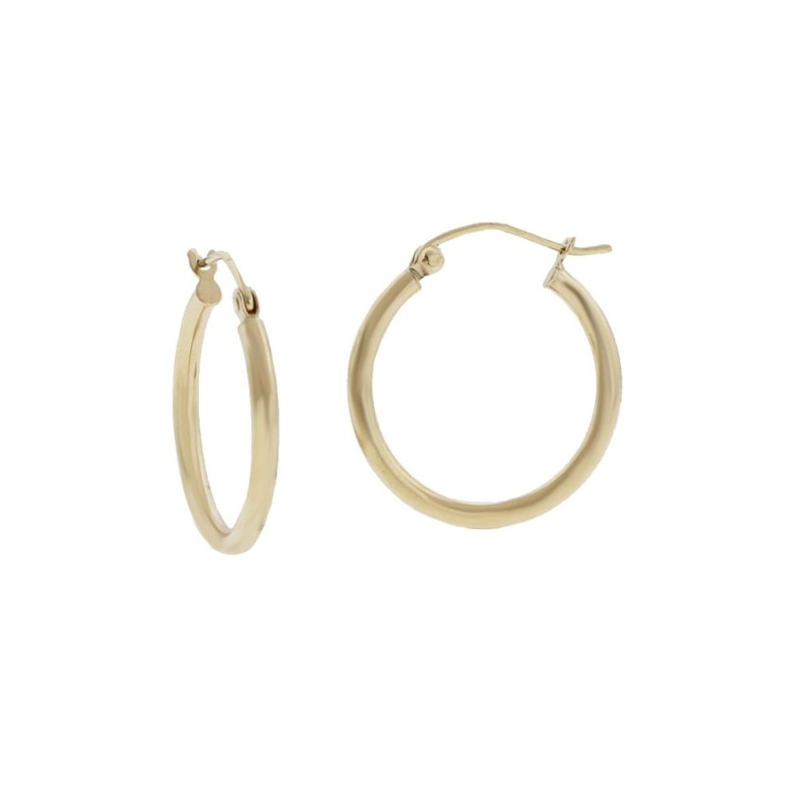 Jewelry QUALITY GOLD OF CINCINNATI | 14Ky 3/4" Thin Tube Hoops