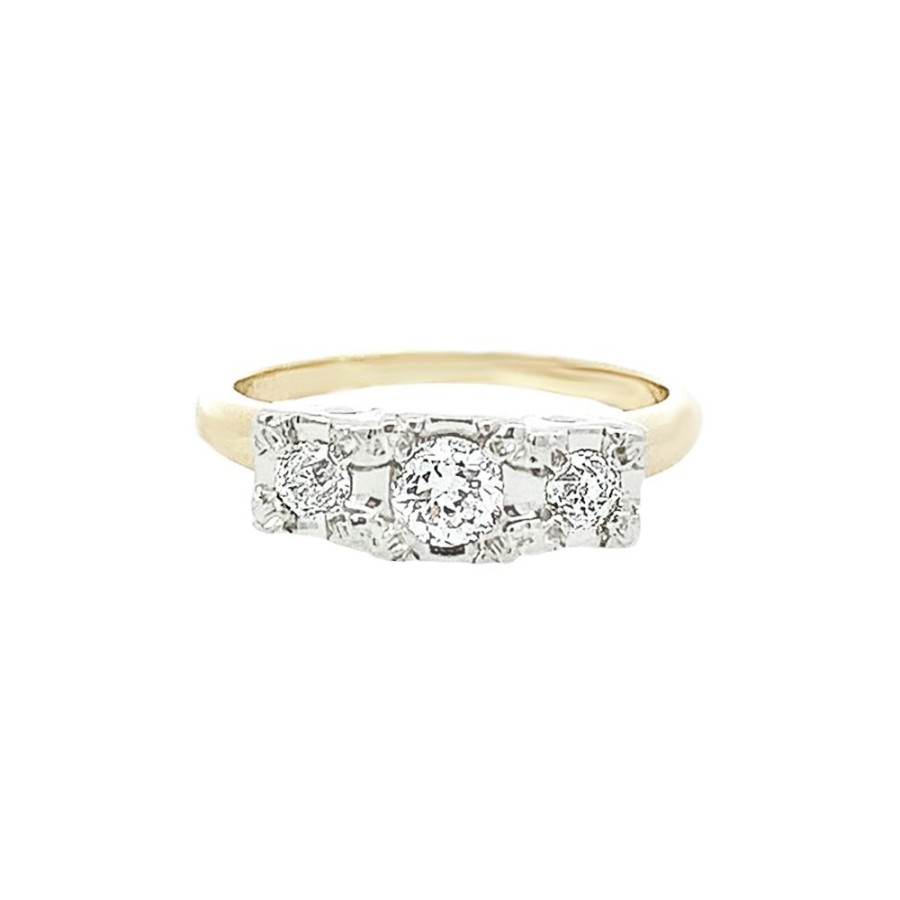 Jewelry ESTATE JEWELRY | Vintage 3-Diamond Ring