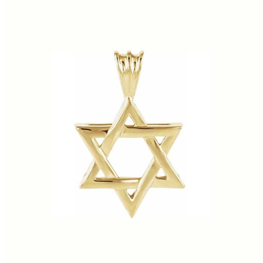 Jewelry STULLER SETTINGS | 14Ky Star Of David Pendant