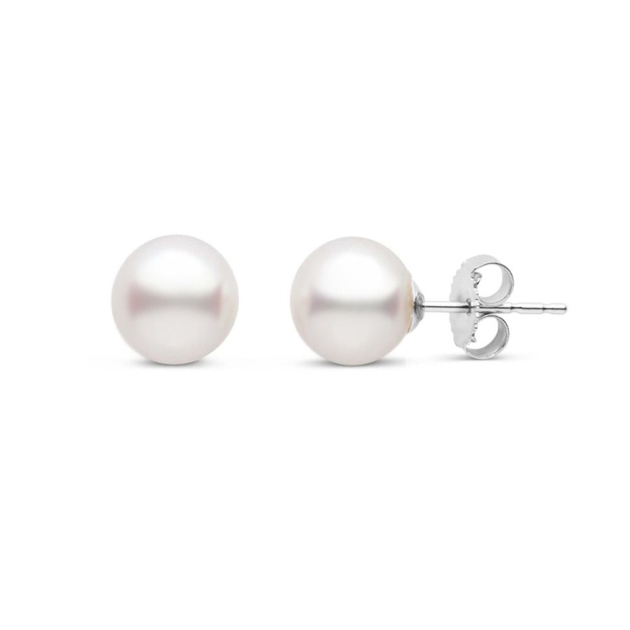 Jewelry SEABRITE IMPORTS INC | 14Kw 7Mm Pearl Studs