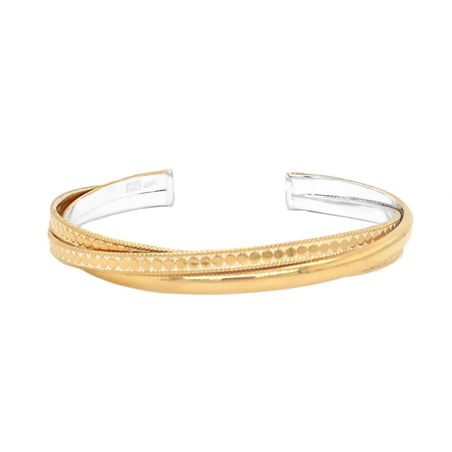 Jewelry ANNA BECK DIV. BOUCLE GROUP | Gold Plate/Ss Anna Beck Dot &