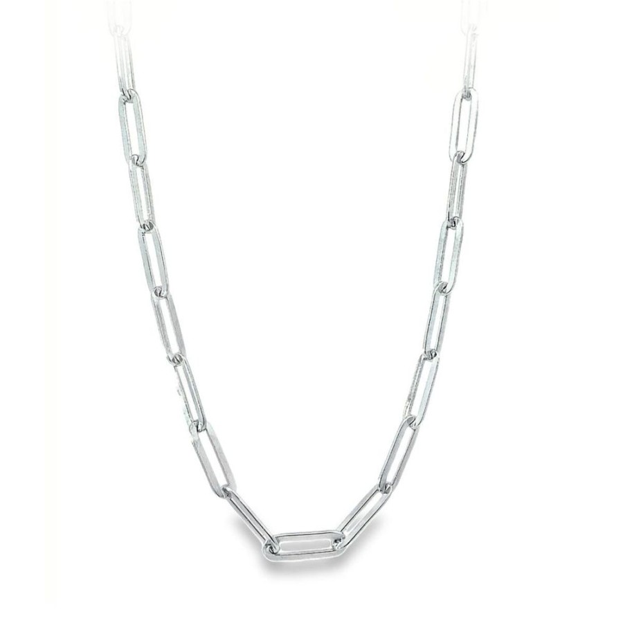 Jewelry ROYAL CHAIN | Ss 24" 4Mm Paperclip Chain