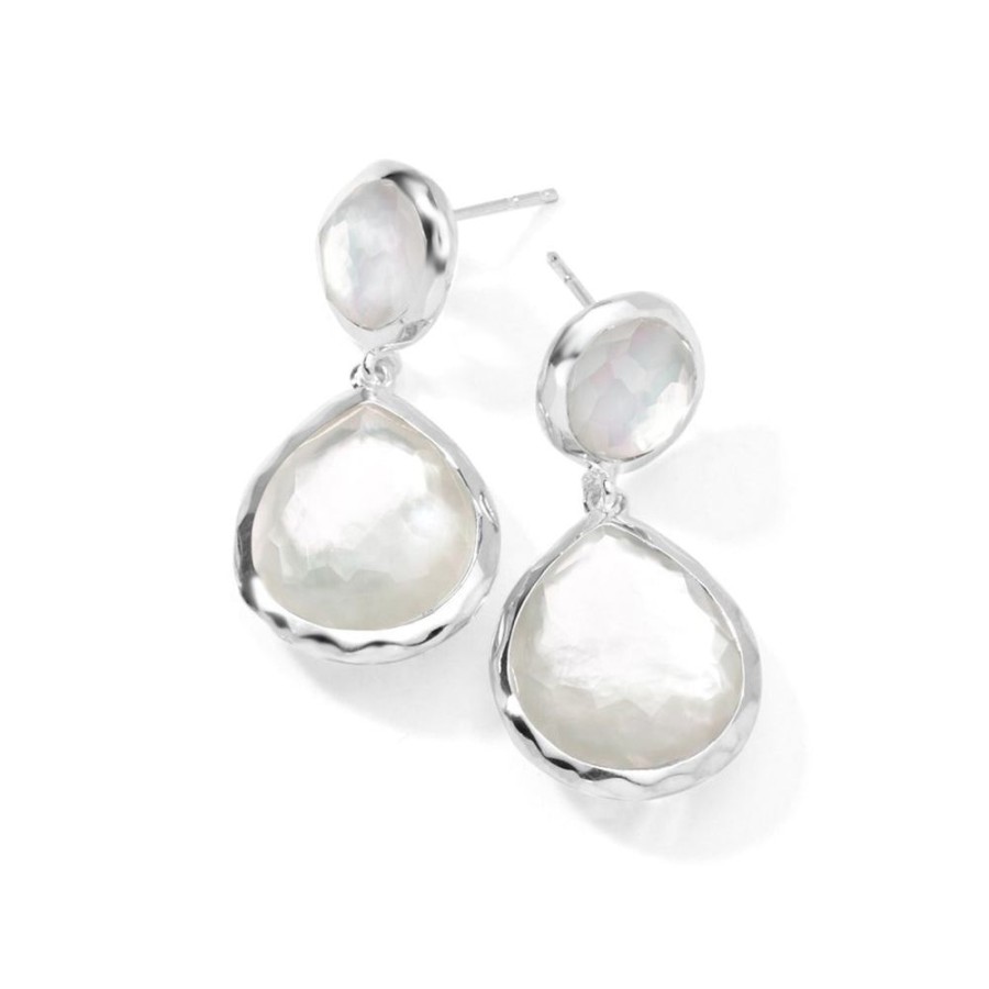 Jewelry IPPOLITA dba ALE VIOLA LLC | Ss Ippolita Pearl 2-Stone Drops