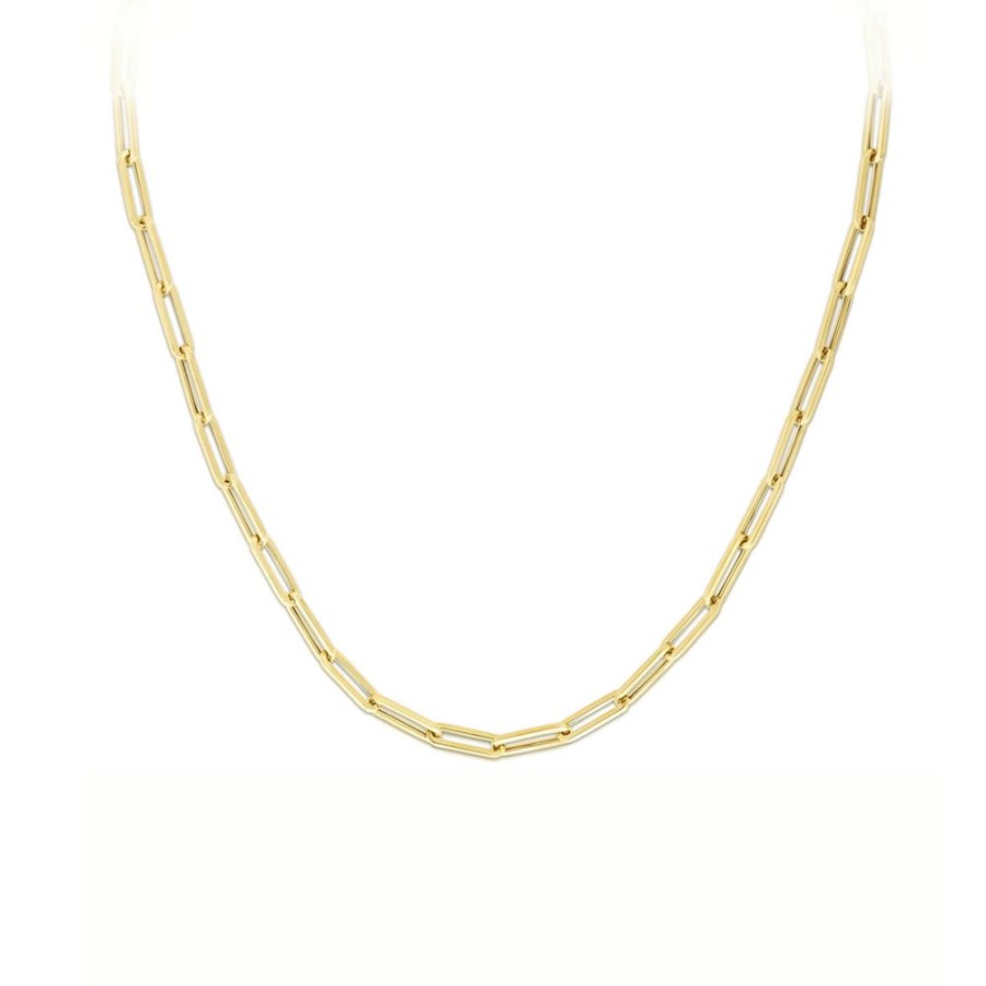 Jewelry ROYAL CHAIN | 14Ky 18" Paperclip Necklace