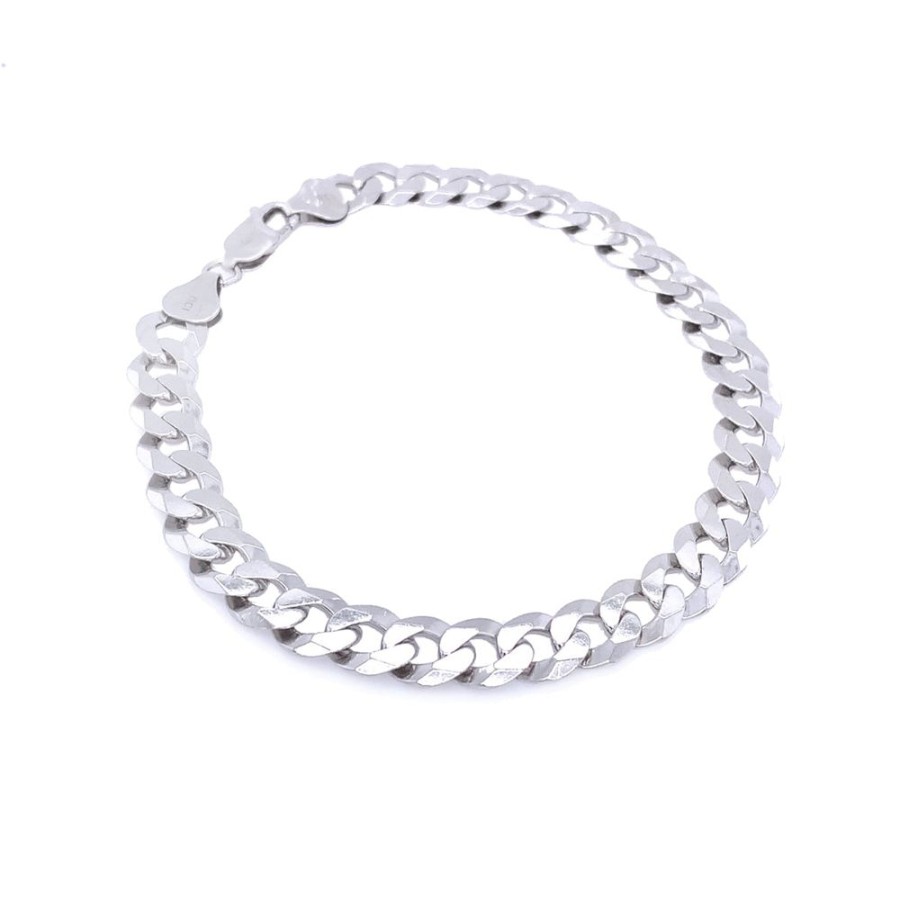 Jewelry ROYAL CHAIN | Mens Heavy Silver Link Bracelet