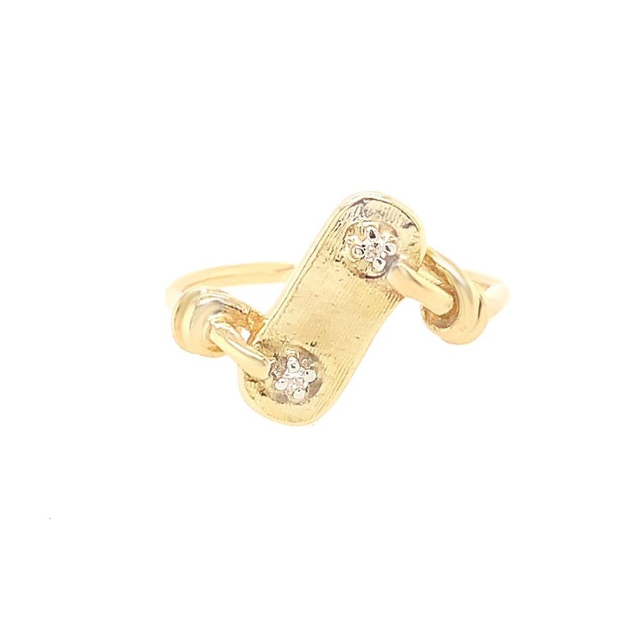 Jewelry ESTATE JEWELRY | Hand Crafted Vintage Bypass Ring