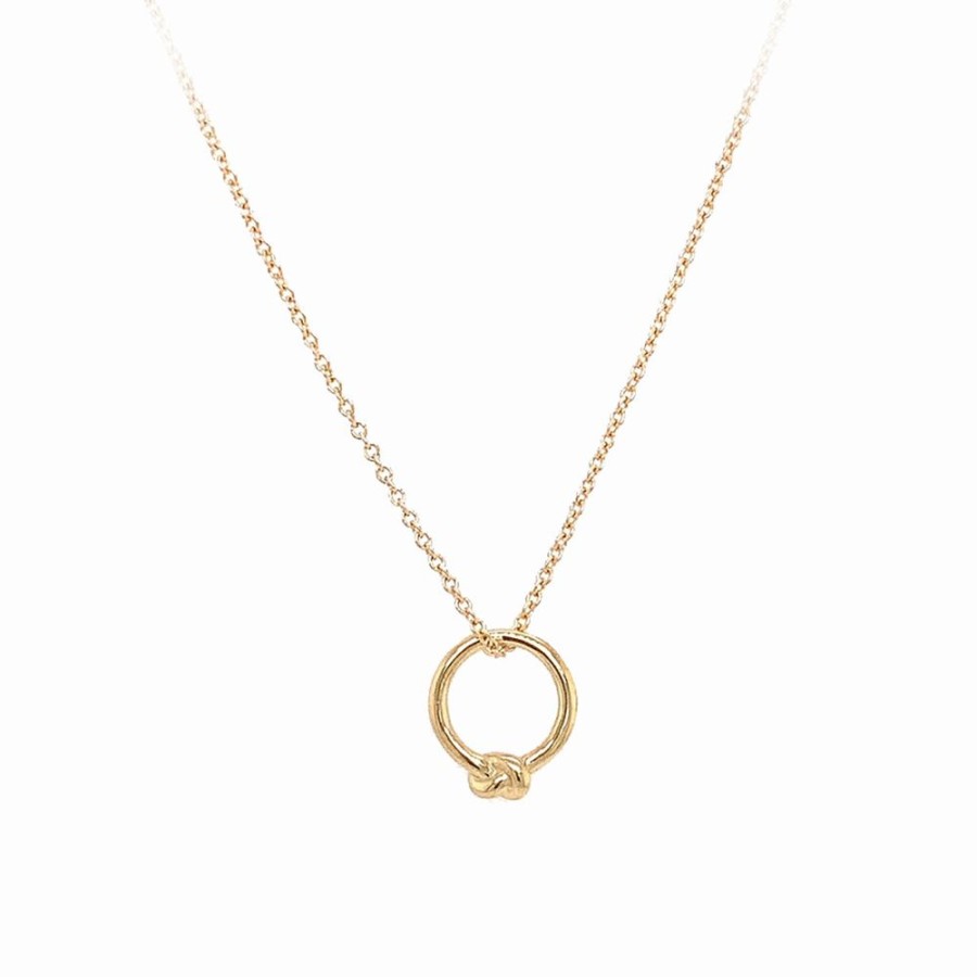 Jewelry STULLER SETTINGS | 14Ky Tiny Circle Pendant