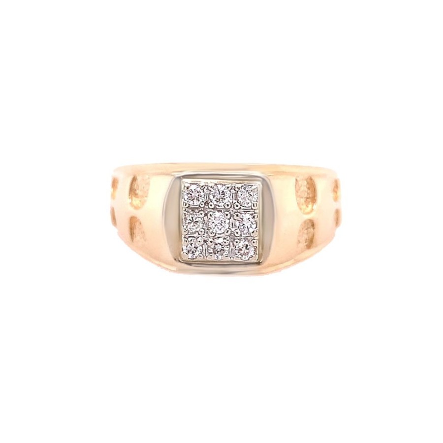 Jewelry ESTATE JEWELRY | Vintage 9-Diamond Cluster Ring