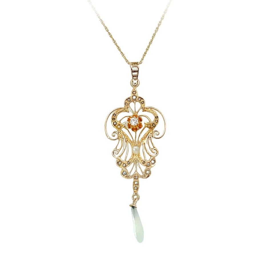 Jewelry ESTATE JEWELRY | Victorian Lavalier Pendant