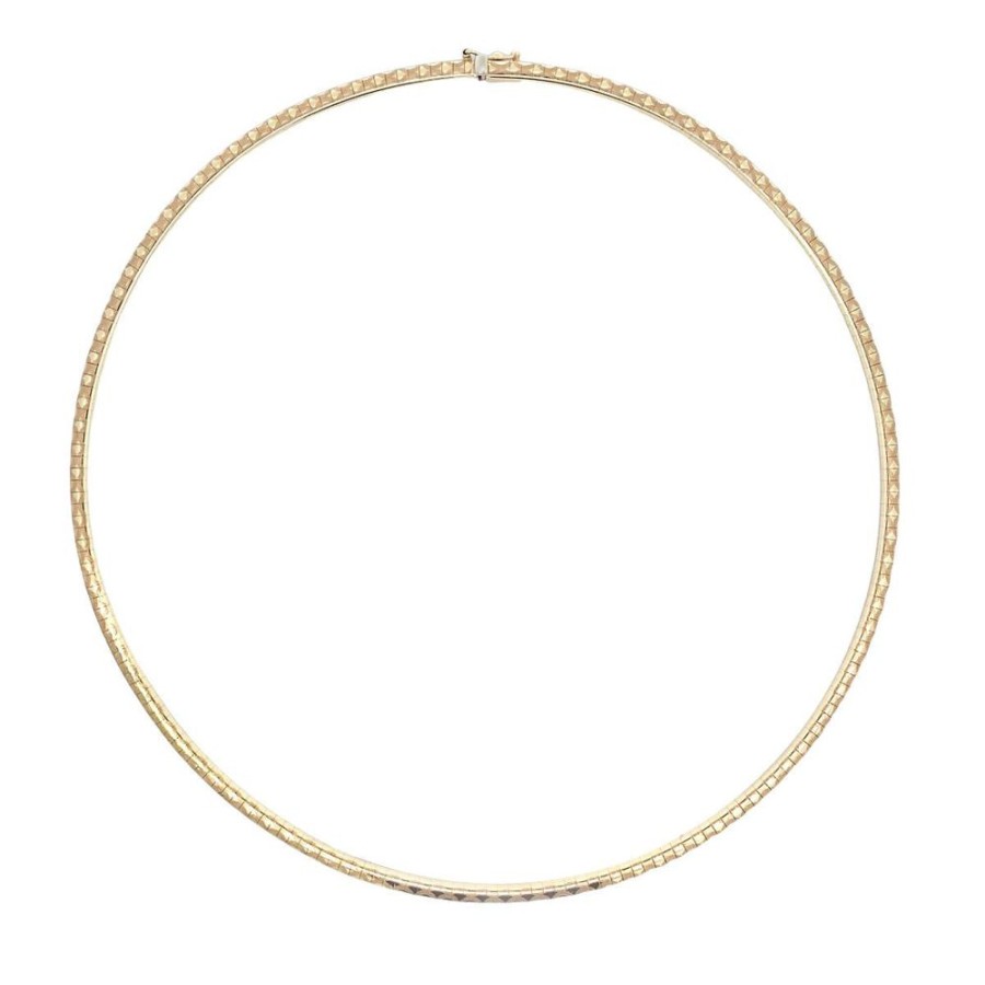 Jewelry ESTATE JEWELRY | Narrow Vintage Omega Necklace