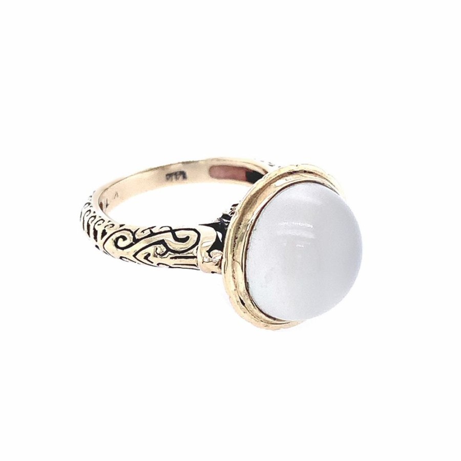 Jewelry ESTATE JEWELRY | Vintage Moonstone Solitaire Ring