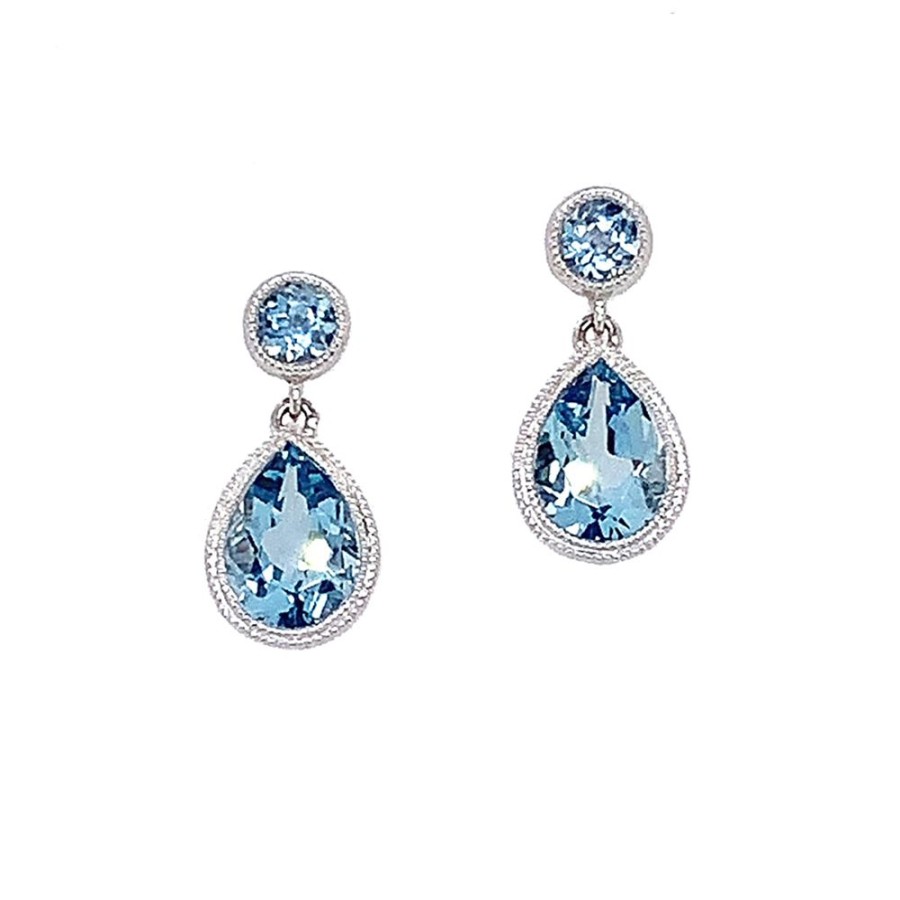 Jewelry IN THE ROUGH NY CORP | Aquamarine Drop Earrings