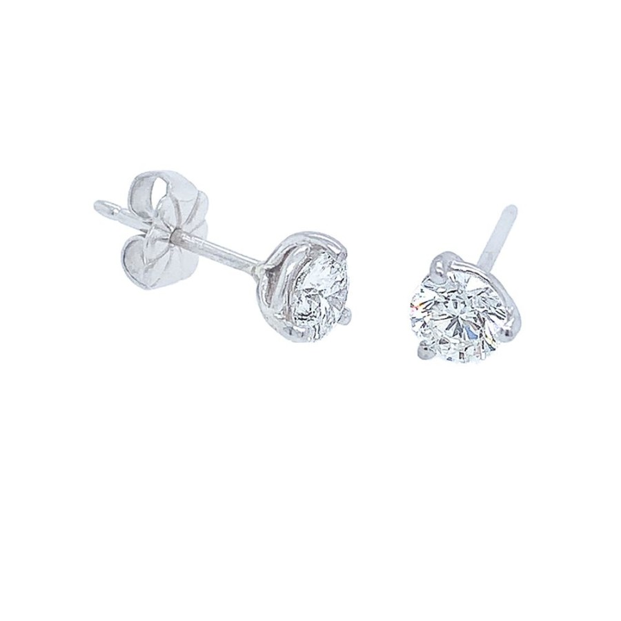 Jewelry NOT AVAILABLE | Platinum 1.01Ct Diamond Stud E