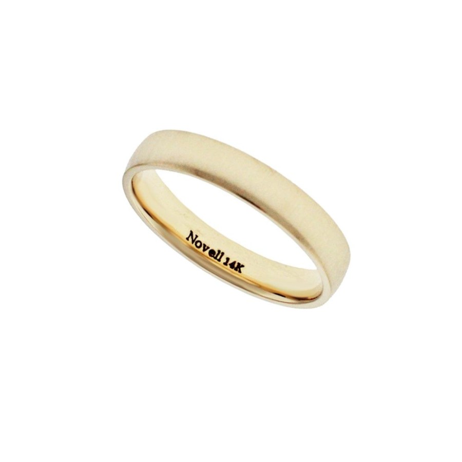 Jewelry NOVELL ENTERPRISES (see LIE) | 14Ky 4Mm Wedding Band