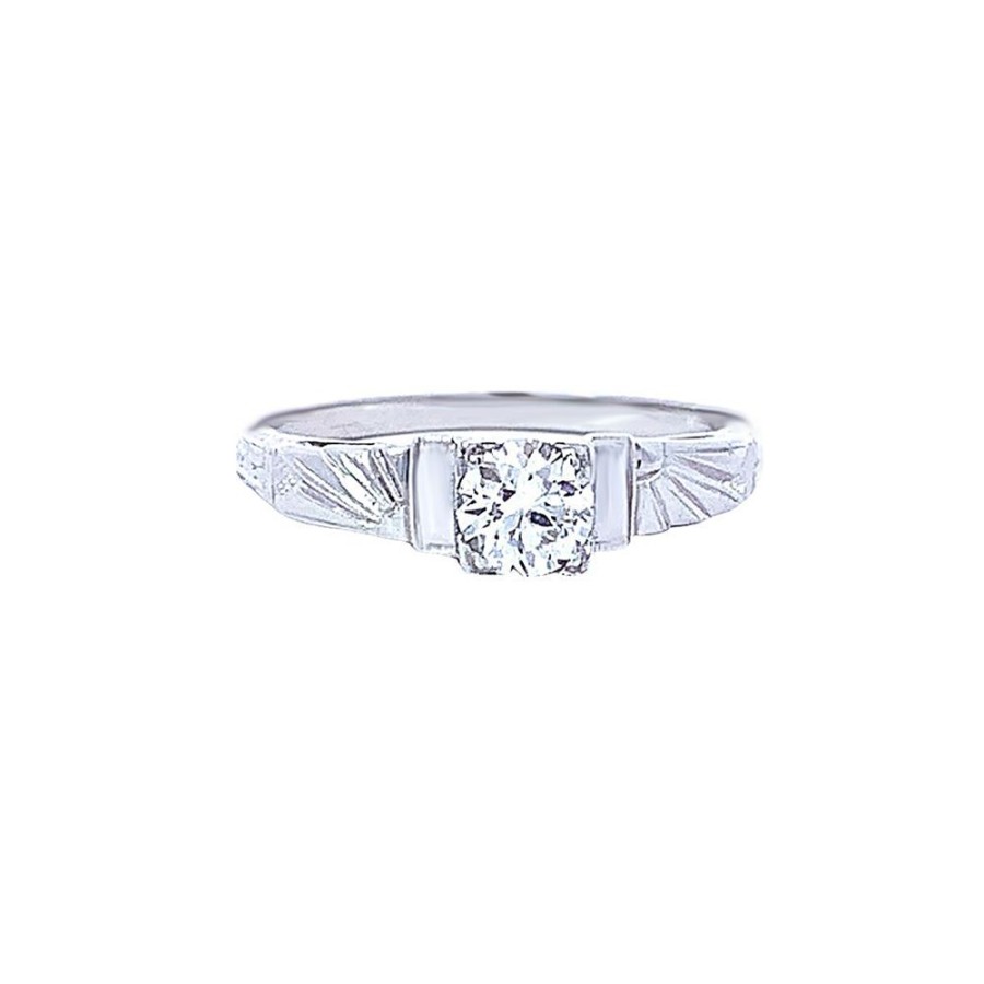 Jewelry ESTATE JEWELRY | Vintage 1/3Ct Engagement Ring