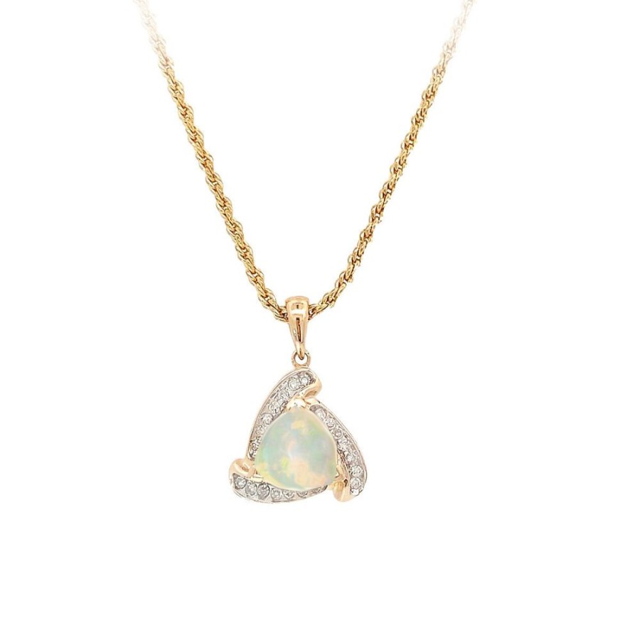 Jewelry ESTATE JEWELRY | Vintage Trillian Opal Pendant